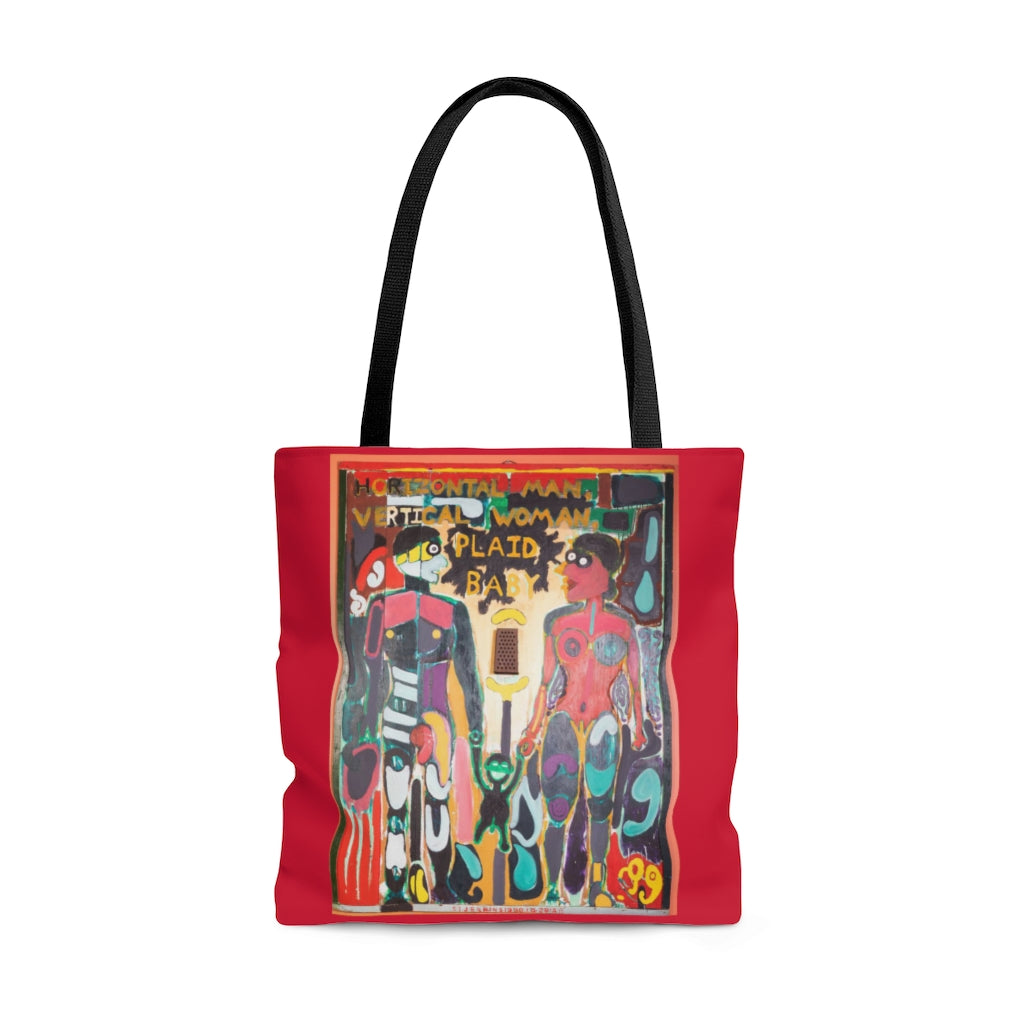 Plaid Baby Tote Bag by Scott Jenkins