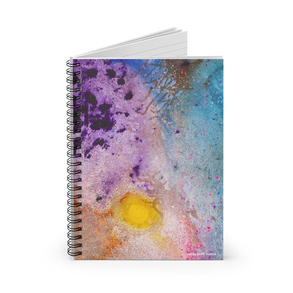 Cosmos & Egg Notebook - Ruled Line