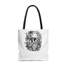 Load image into Gallery viewer, Birth Alchemy Tote Bag B&amp;W
